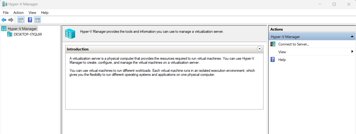 Hyper-V Feature